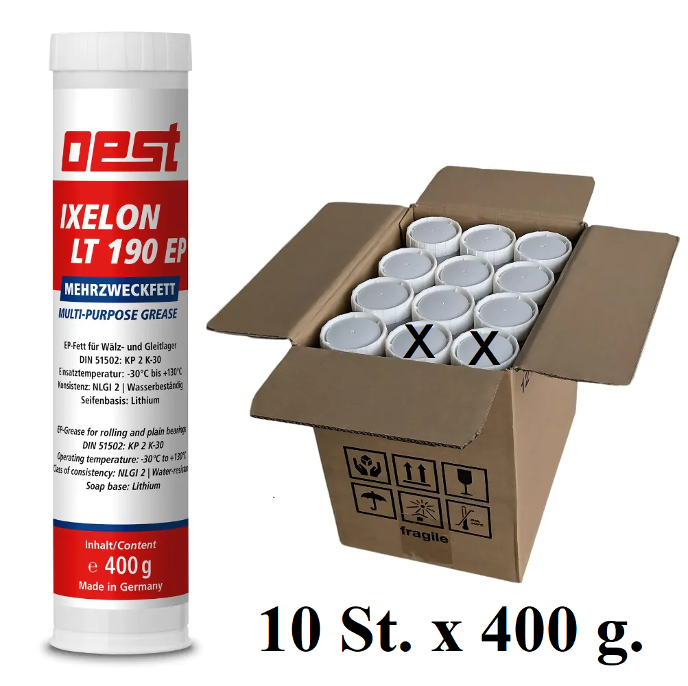 OEST Ixelon LT 190 EP, 4 kg. (10 x 0,4 kg.), 42199 OEST Ixelon LT 190 EP, 4 kg. (10 x 0,4 kg.), 42199