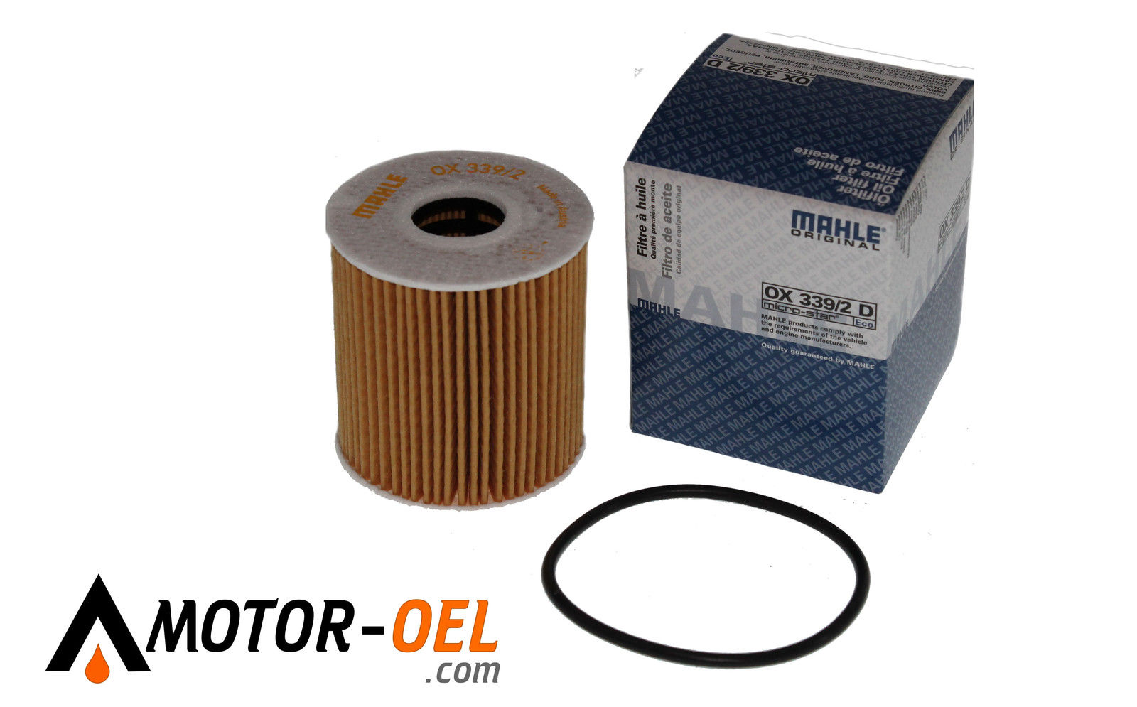 MAHLE Ölfilter OX 339/2D