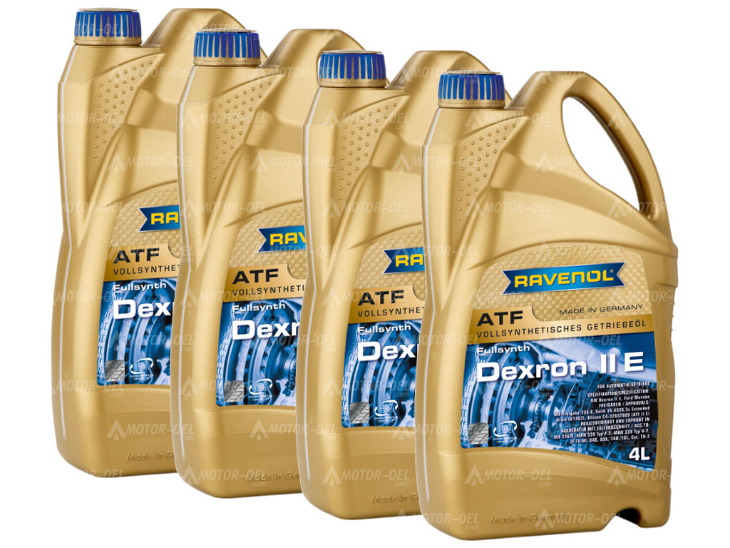 RAVENOL ATF Dexron II E 16 Ltr. (4x4) RAVENOL ATF Dexron II E 16 Ltr. (4x4)