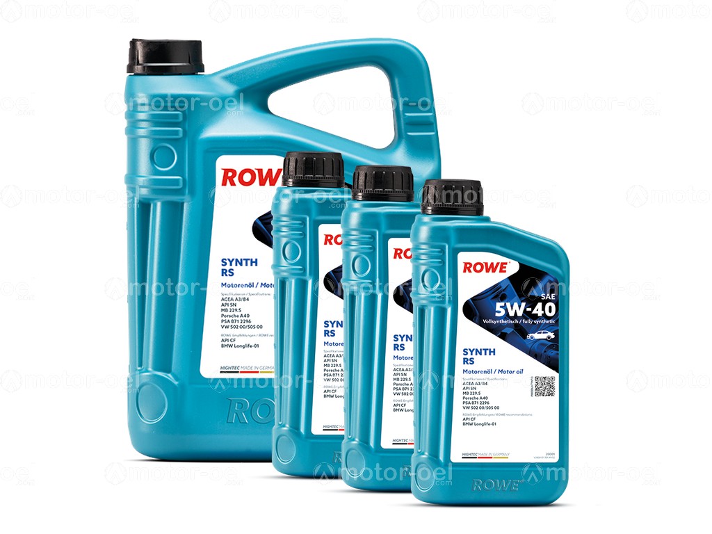 ROWE HIGHTEC SYNTH RS SAE 5W-40, 8 Liter (5L+3L), 20001
