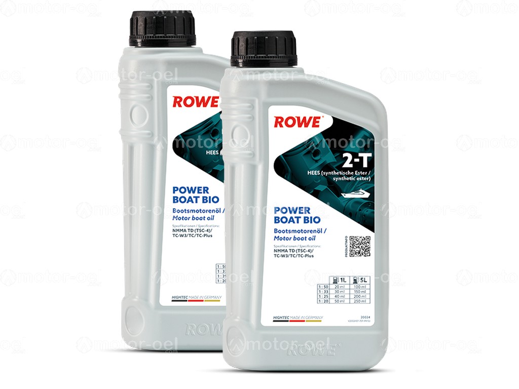 ROWE HIGHTEC POWER BOAT 2-T BIO, 2 Liter (2x1L), 20034