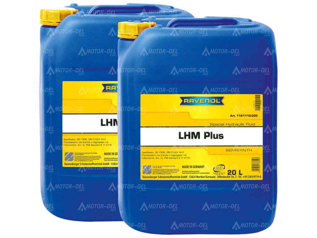 RAVENOL LHM+ FLUID, 40 (2x20) Ltr. RAVENOL LHM+ FLUID, 40 (2x20) Ltr.