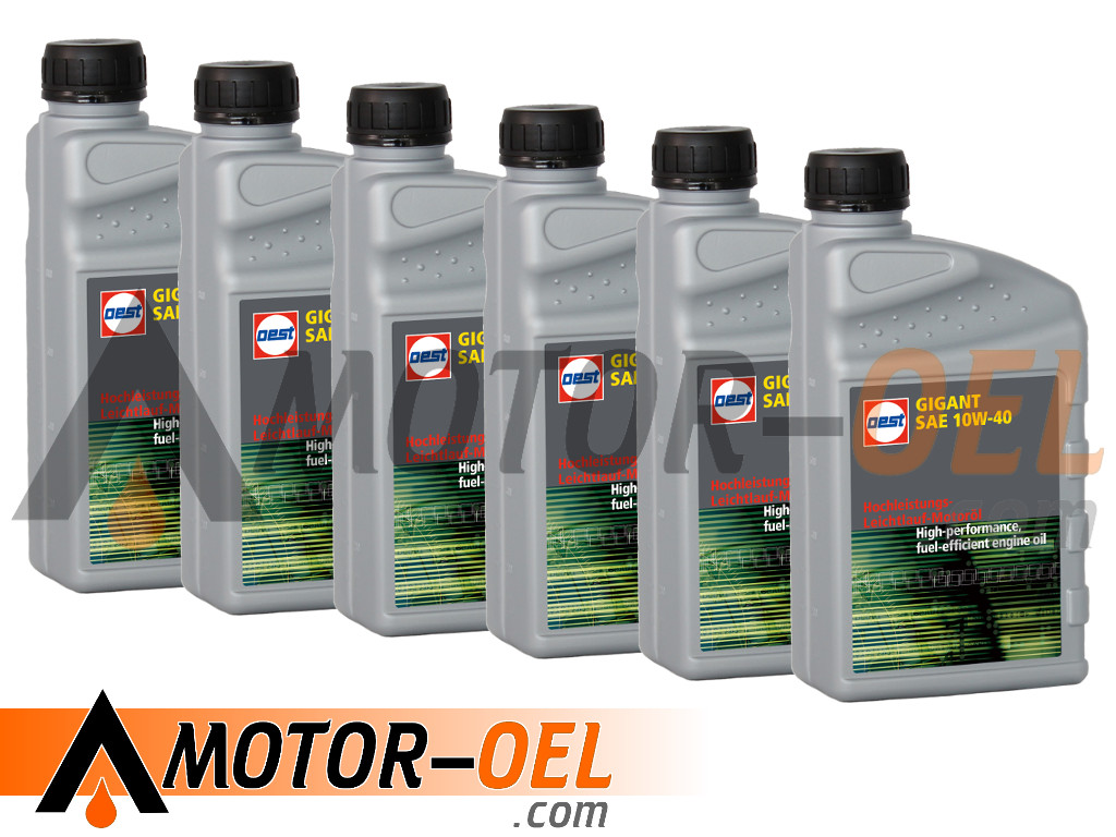 OEST Gigant SAE 10W-40, 6 Liter (6x1L), 32007