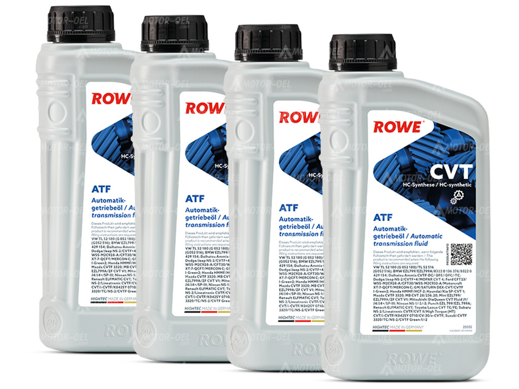 ROWE HIGHTEC ATF CVT, 4 Liter (4x1L), 25055 ROWE HIGHTEC ATF CVT, 4 Liter (4x1L), 25055