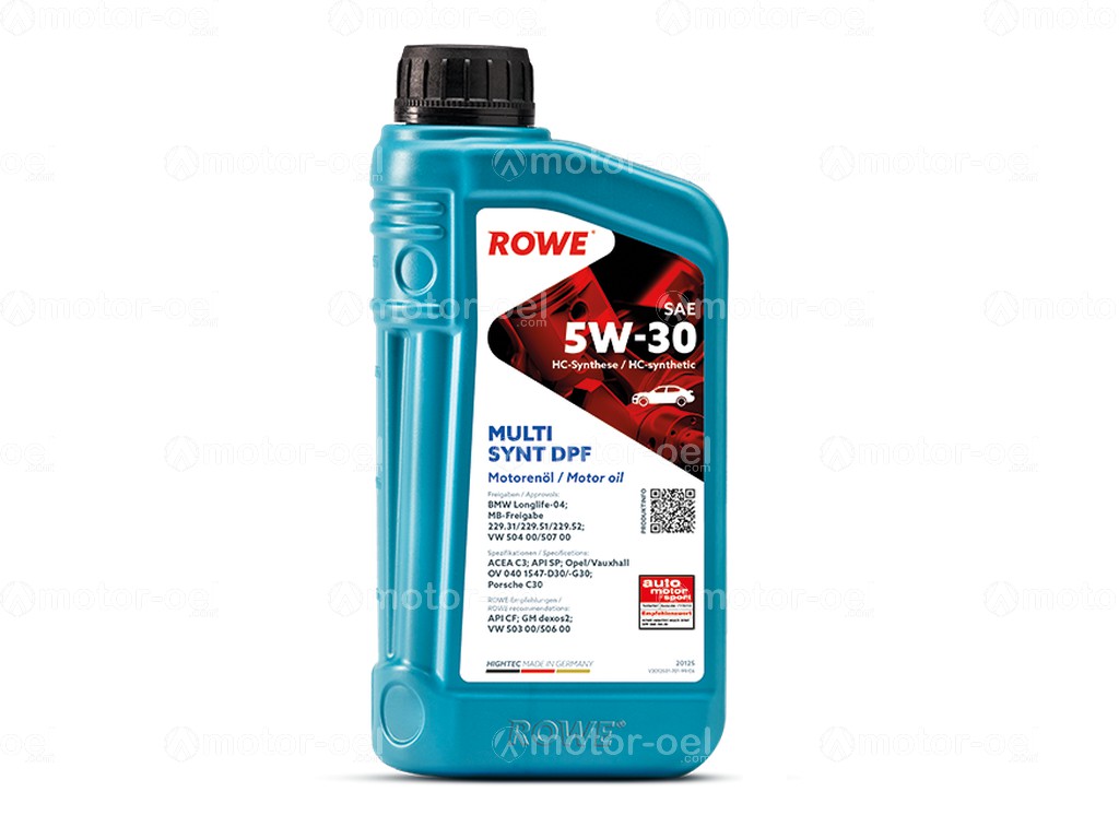 ROWE HIGHTEC MULTI SYNT DPF SAE 5W-30, 1 Liter, 20125