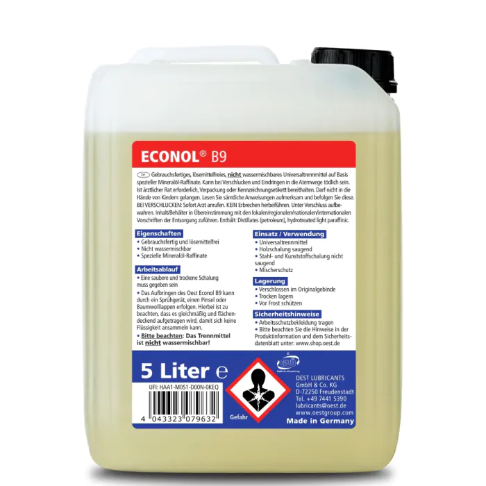 5 Liter OEST Econol® B 9, 35858