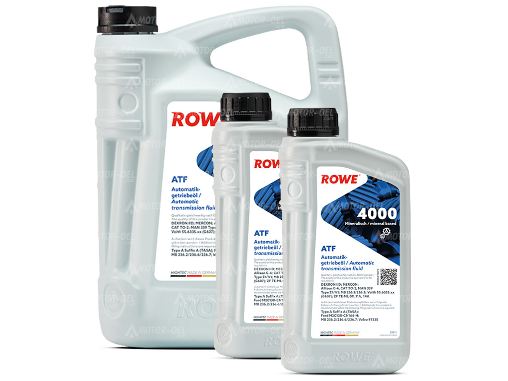 ROWE HIGHTEC ATF 4000, 7 Liter (5L+2L), 25011 ROWE HIGHTEC ATF 4000, 7 Liter (5L+2L), 25011