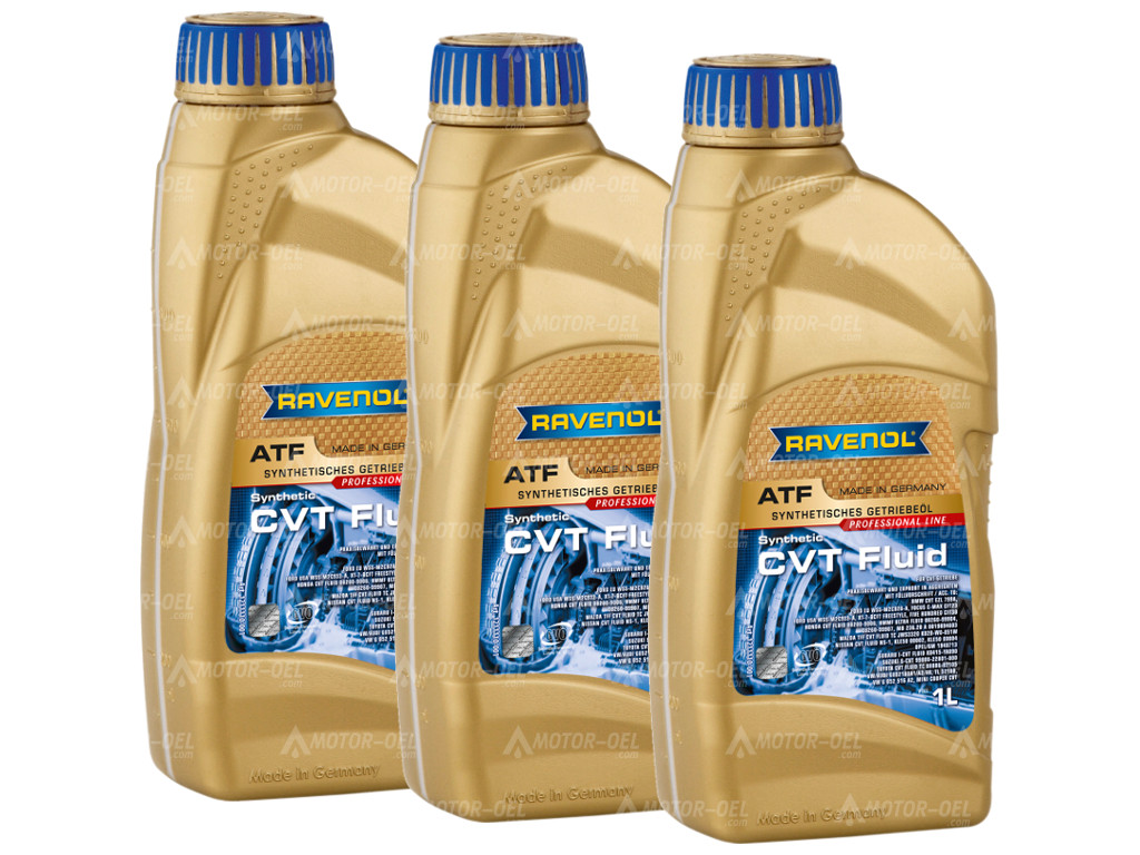 RAVENOL CVT Fluid, 3 Liter (3x1L), 1211110 RAVENOL CVT Fluid, 3 Liter (3x1L), 1211110