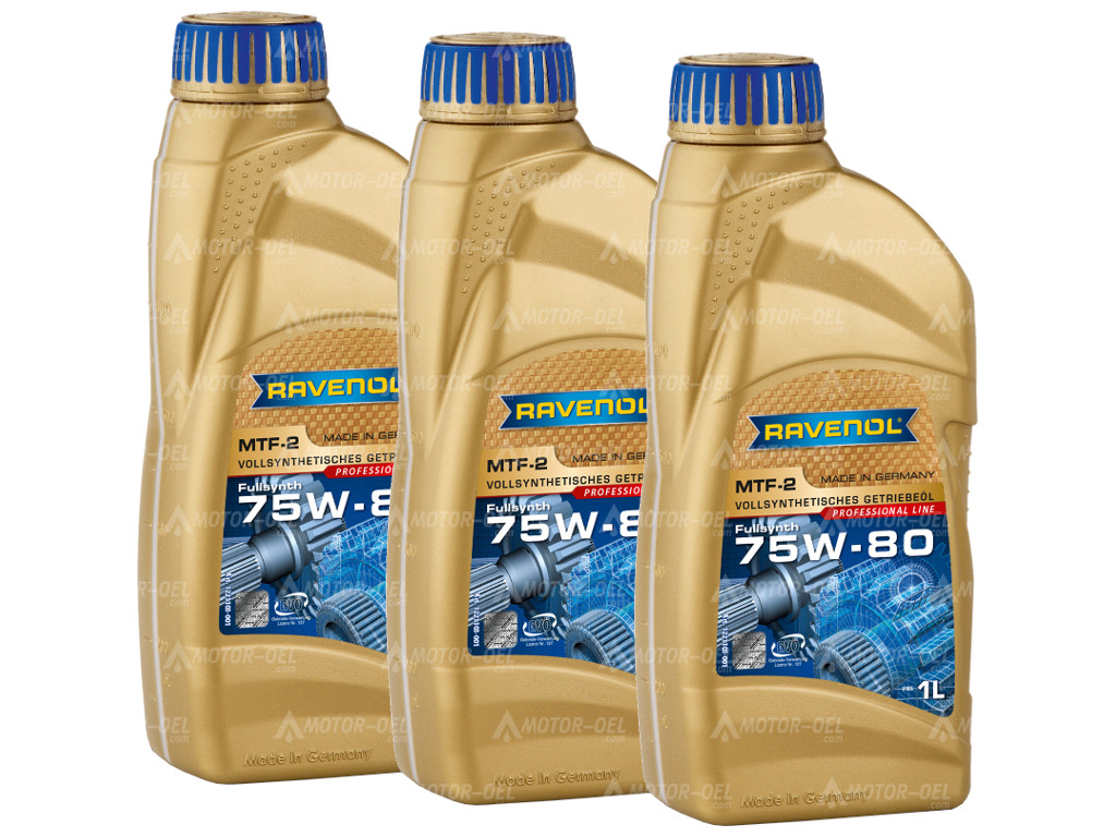 3 Liter (3x1L) RAVENOL MTF-2 SAE 75W-80, 1221103