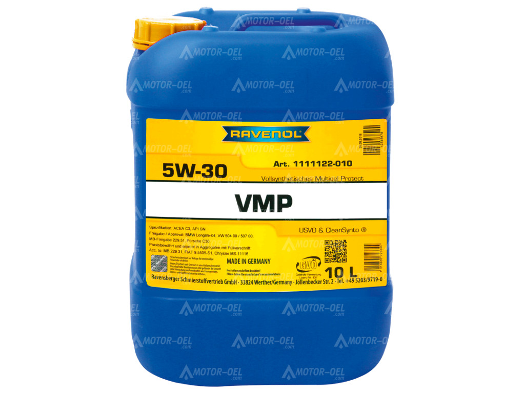 RAVENOL VMP SAE 5W-30, 80 Liter (8x10L), 1111122 