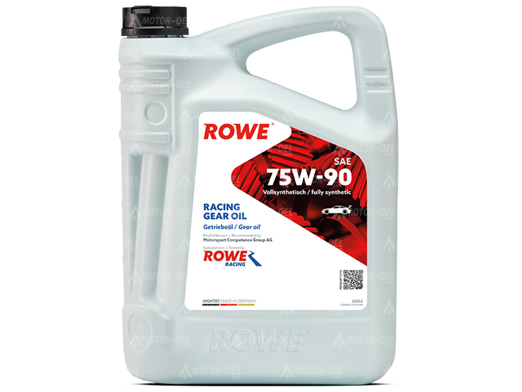 ROWE HIGHTEC RACING GEAR OIL SAE 75W-90, 5 Liter, 25054