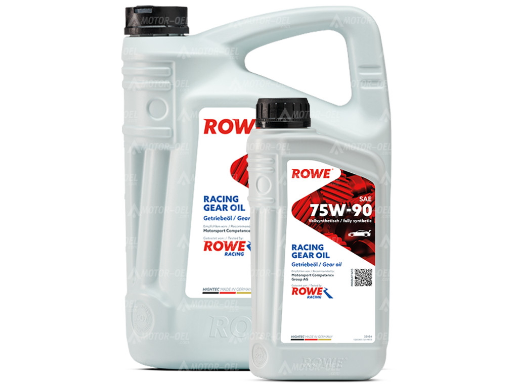 ROWE HIGHTEC RACING GEAR OIL SAE 75W-90, 6 Liter (5L+1L), 25054