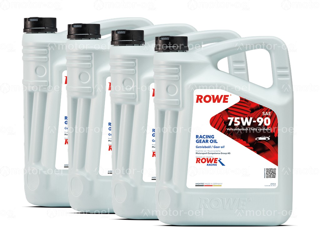 ROWE HIGHTEC RACING GEAR OIL SAE 75W-90, 20 Liter (4x5L), 25054