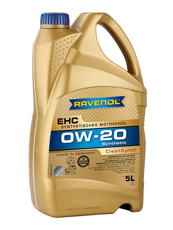 RAVENOL EHC SAE 0W-20, 5 Liter, 1111128