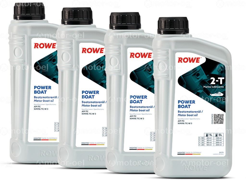 ROWE HIGHTEC POWER BOAT 2-T, 4 Liter (4x1L), 20078
