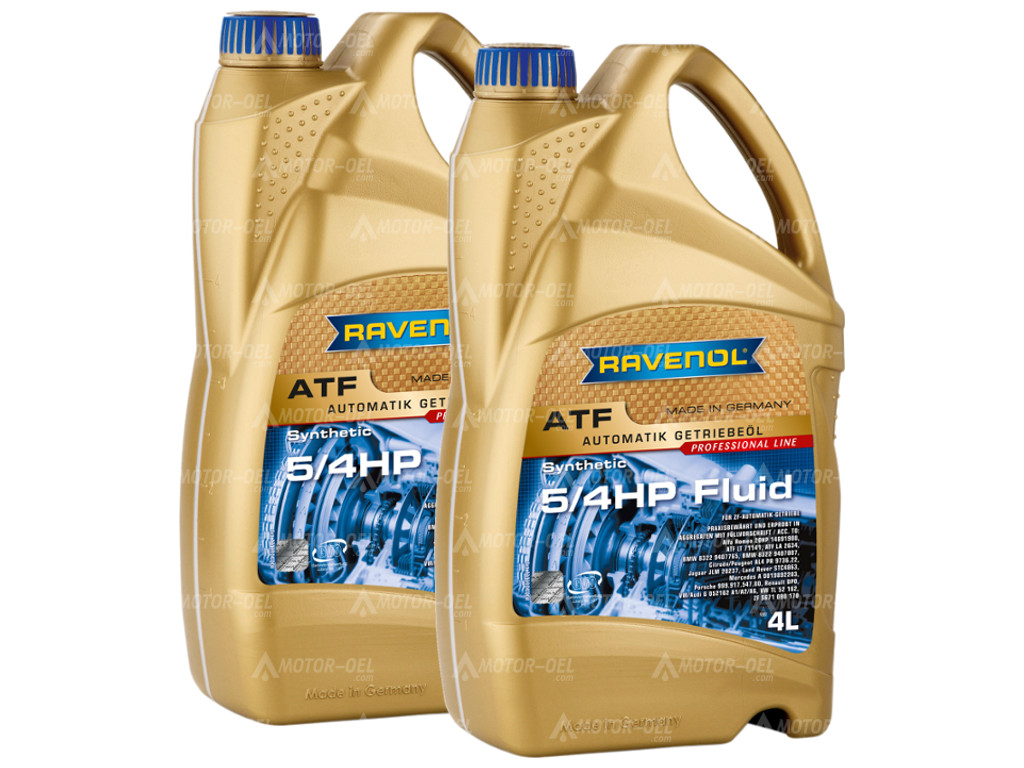 RAVENOL ATF 5/4 HP Fluid 8 (2x4) Ltr.  RAVENOL ATF 5/4 HP Fluid 8 (2x4) Ltr.