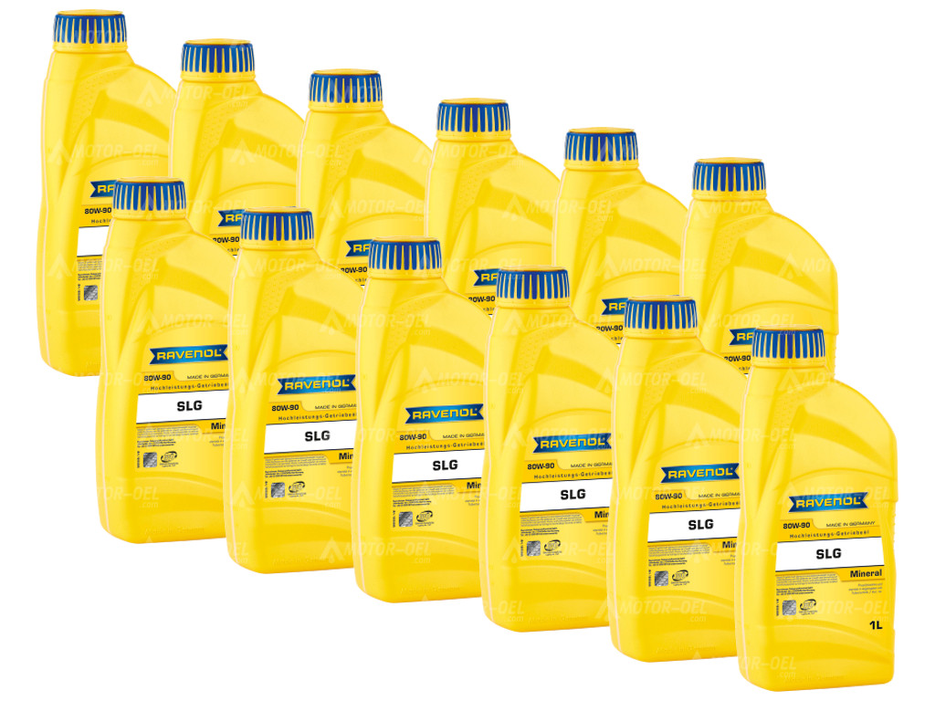 RAVENOL Getriebeoel SLG SAE 80W-90 12 (12x1) Ltr.