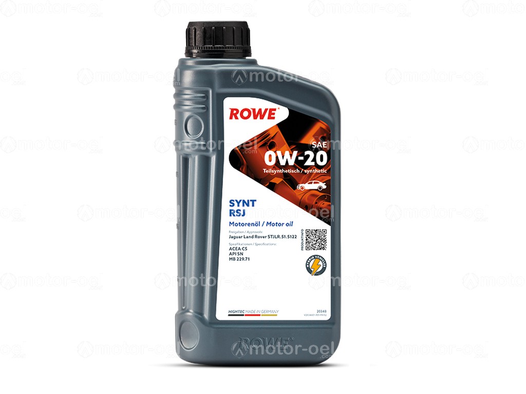 ROWE HIGHTEC SYNT RSJ SAE 0W-20, 1 Liter, 20348