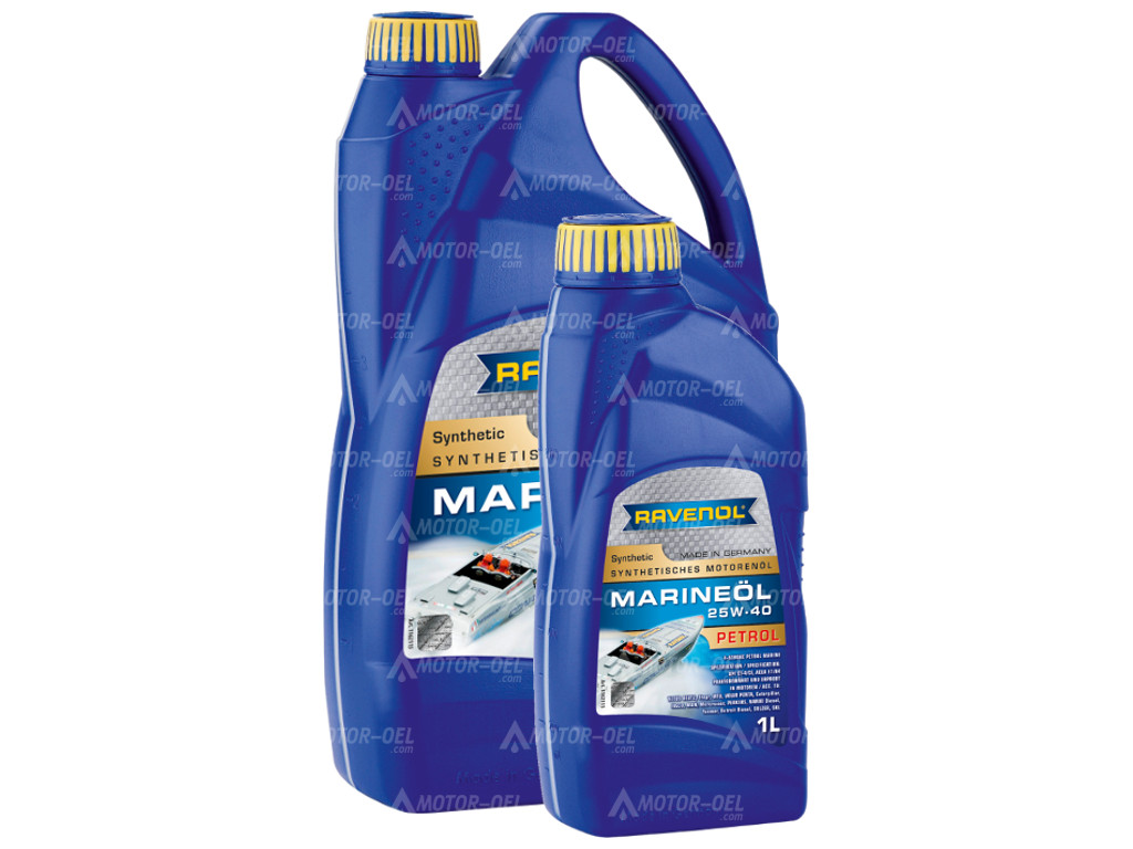 RAVENOL MARINEOIL PETROL SAE 25W-40 SYNTHETIC 5 (4+1) Ltr.