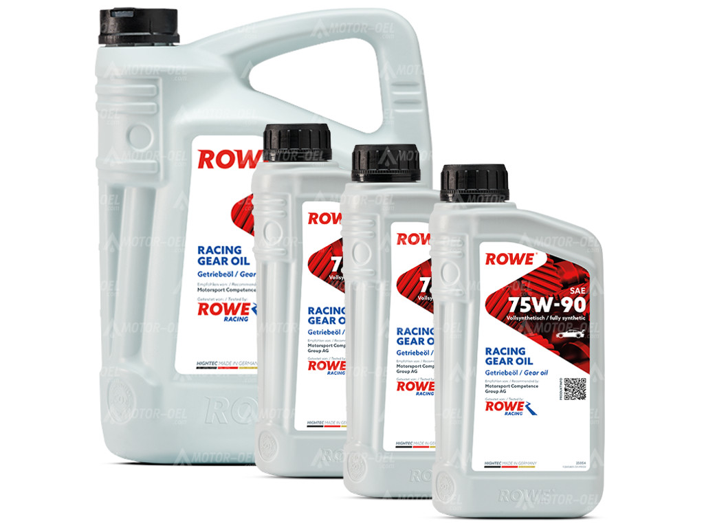 ROWE HIGHTEC RACING GEAR OIL SAE 75W-90, 8 Liter (5L+3L), 25054