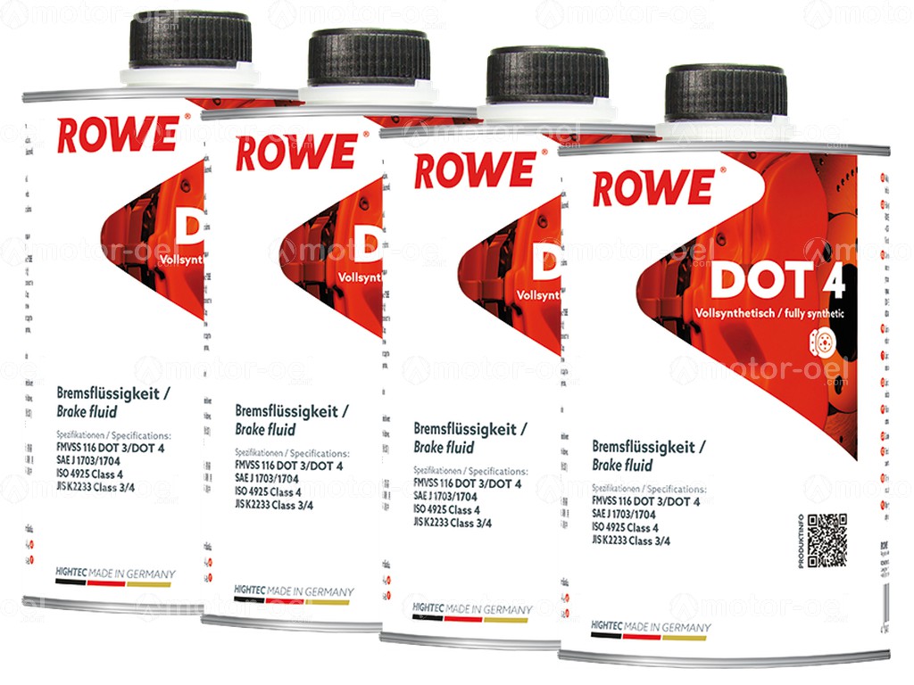 ROWE HIGHTEC DOT 4, 4 Liter (4x1L), 25109