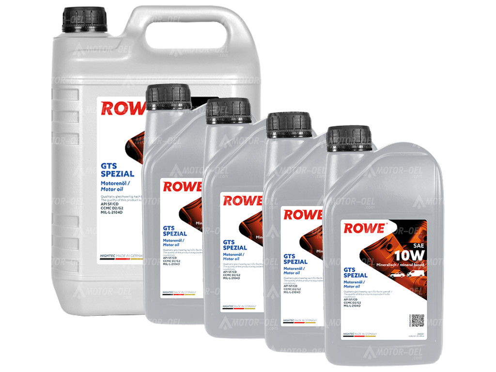 ROWE HIGHTEC GTS SPEZIAL SAE 10W 9 Liter (5L+4L), 20021