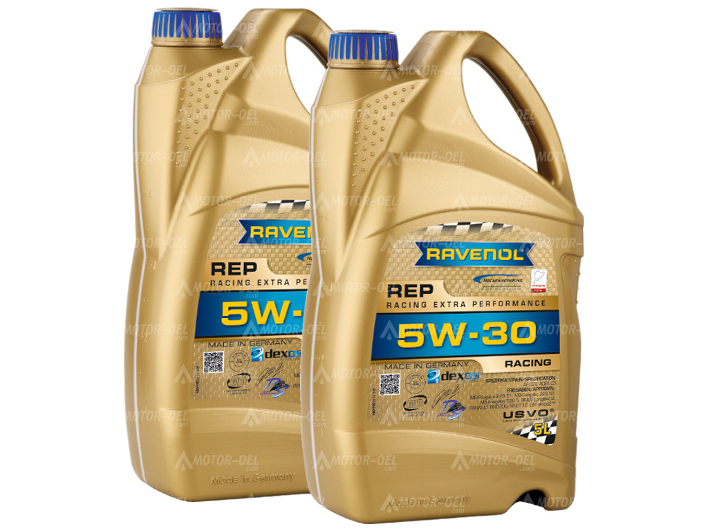 10 Liter (2x5L) RAVENOL REP Racing Extra Performance SAE 5W-30, 1141088 10 Liter (2x5L) RAVENOL REP Racing Extra Performance SAE 5W-30, 1141088