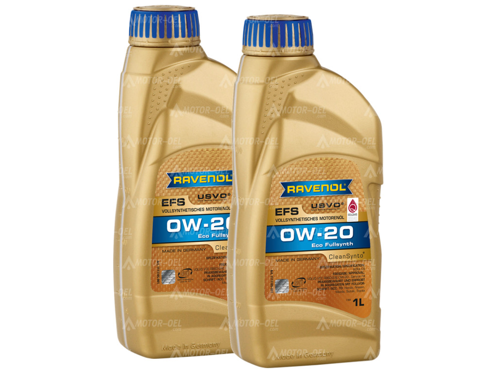 RAVENOL EFS EcoFullSynth. SAE 0W-20 2 Ltr. (2x1)