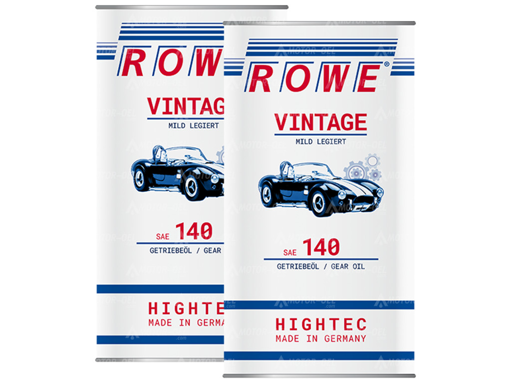 ROWE HIGHTEC VINTAGE SAE 140, 10 Liter (2x5L), 25061 ROWE HIGHTEC VINTAGE SAE 140, 10 Liter (2x5L), 25061
