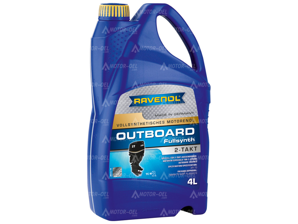 RAVENOL Outboardoel 2T Fullsynth. 4 Ltr.