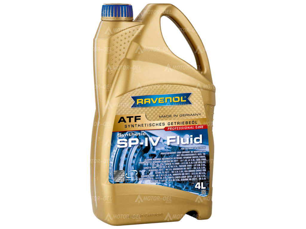 RAVENOL ATF SP-IV Fluid 4 Liter, 1211107