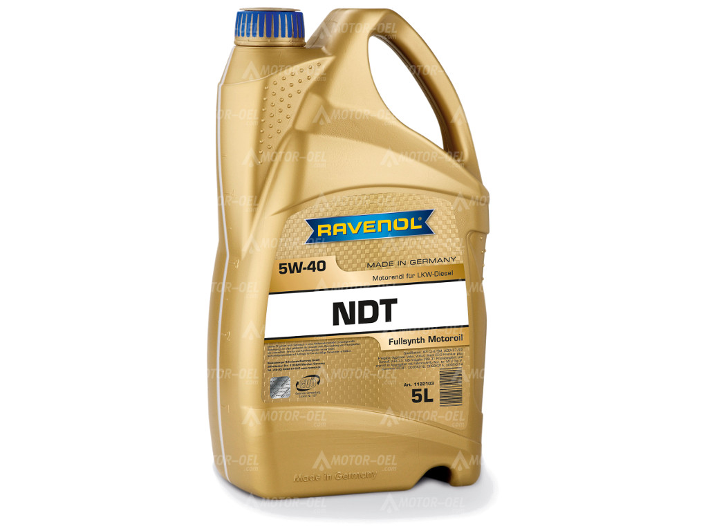 RAVENOL NDT Nord Duty Truck SAE 5W-40, 5 Liter, 1122103