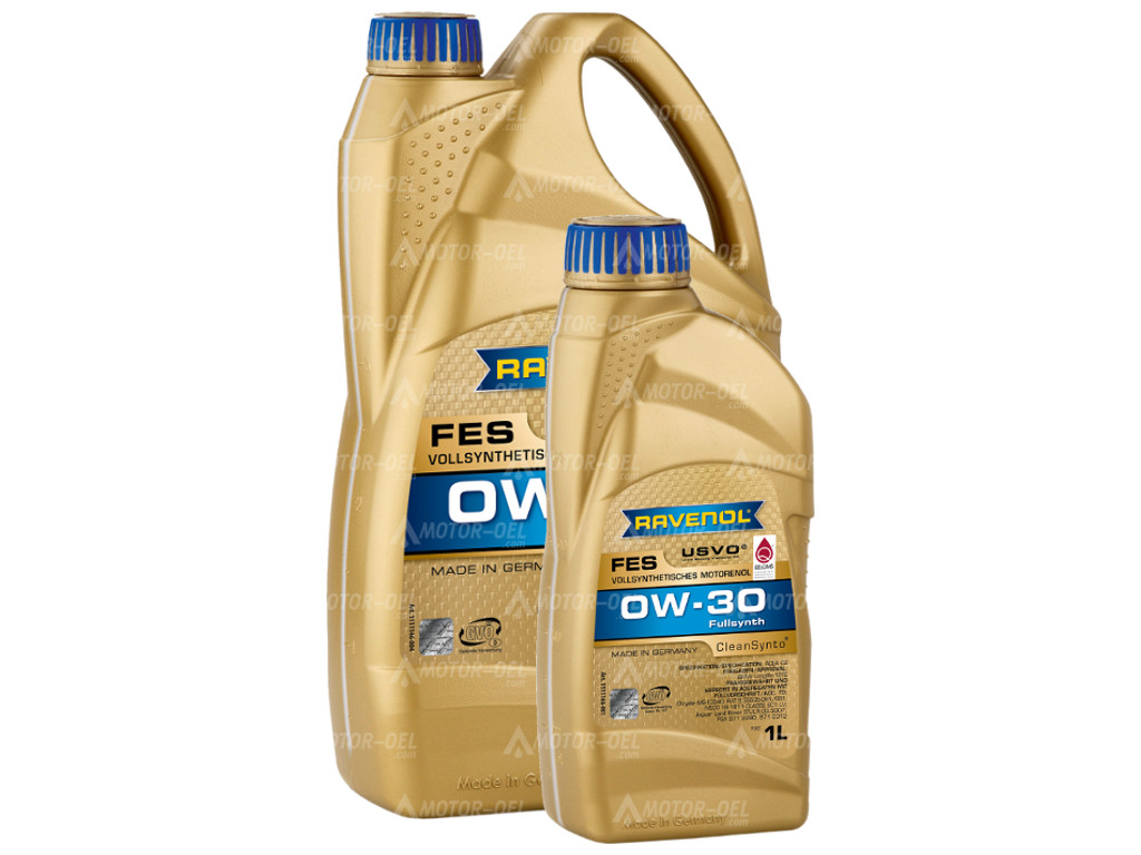 RAVENOL FES SAE 0W-30, 5 Liter (4L+1L), 1111146