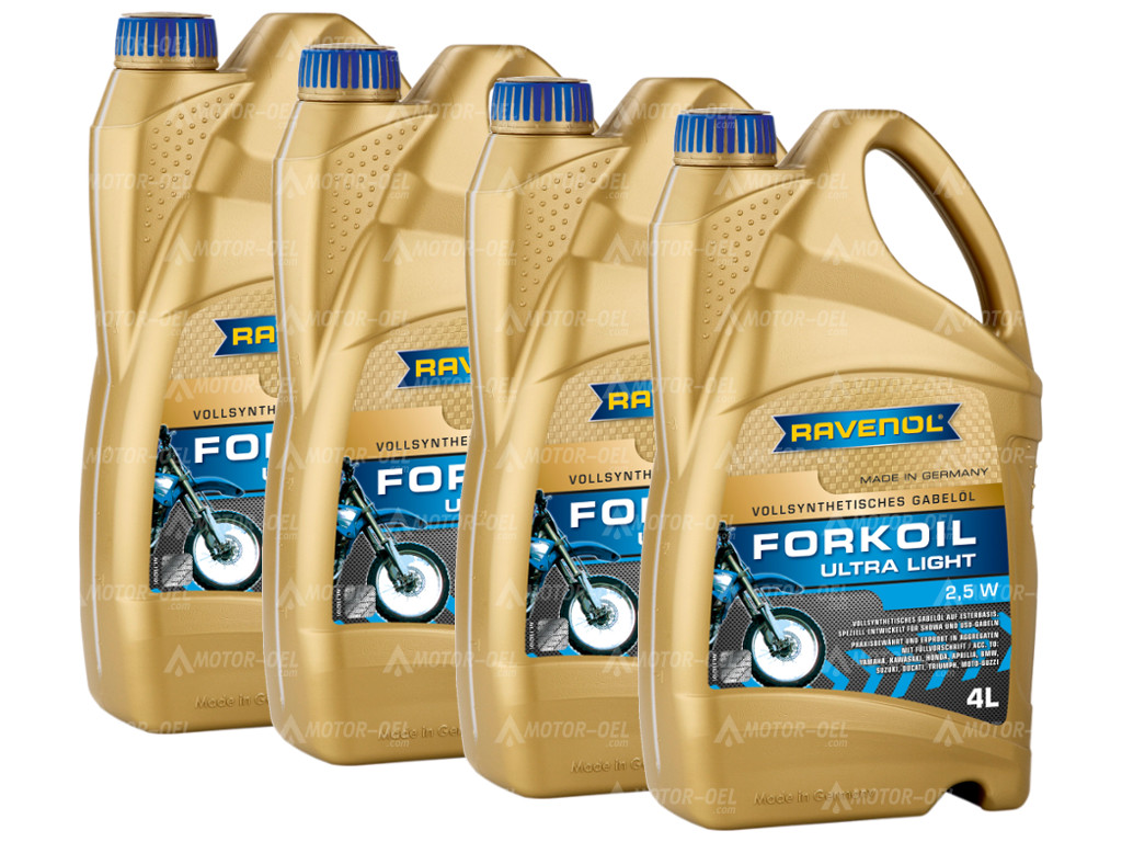 RAVENOL  Fork Oil Ultra Light 2,5W 16 Ltr. (4x4)