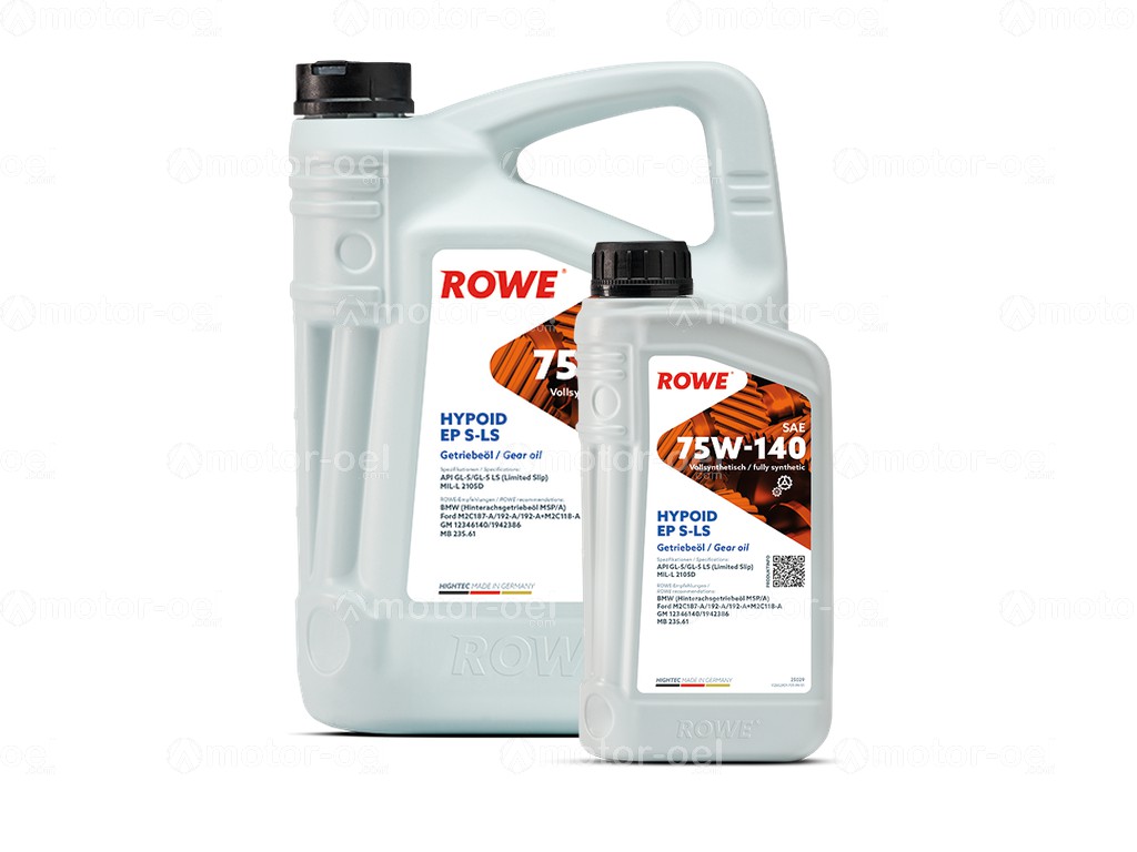 ROWE HIGHTEC HYPOID EP SAE 75W-140 S-LS, 6 Liter (5L+1L), 25029