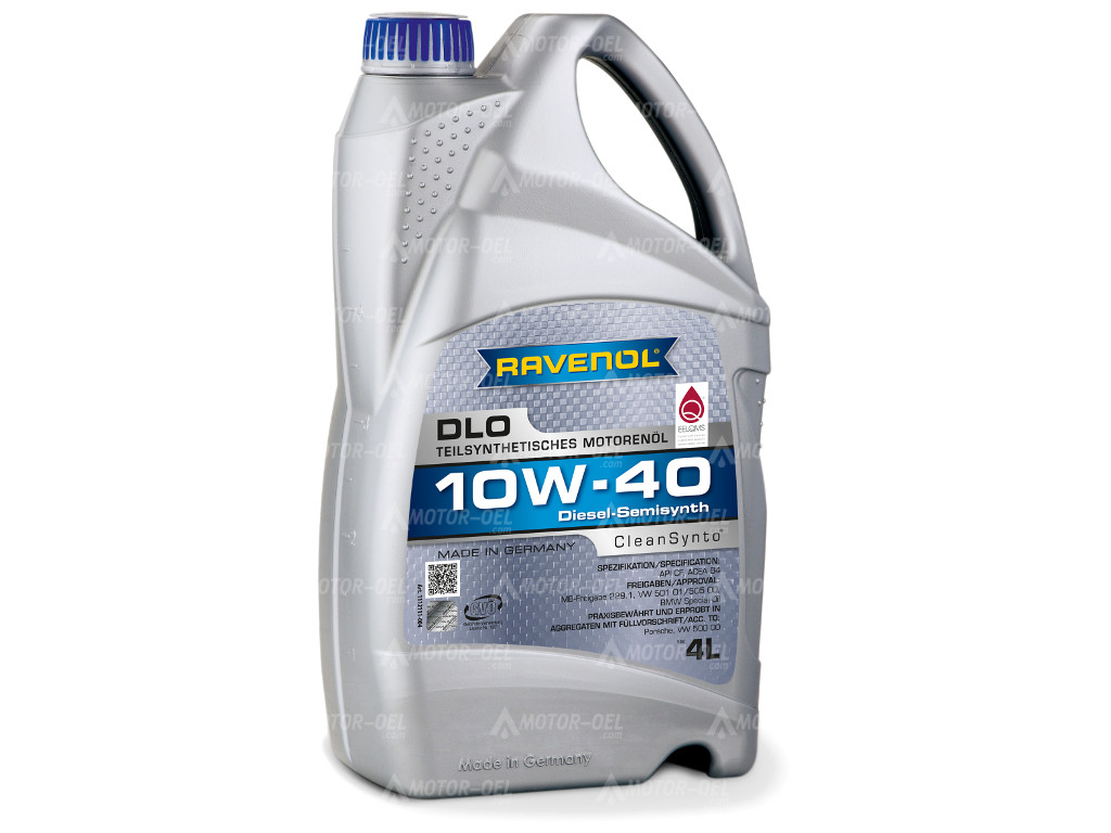 4 Liter RAVENOL DLO SAE 10W-40, 1112111