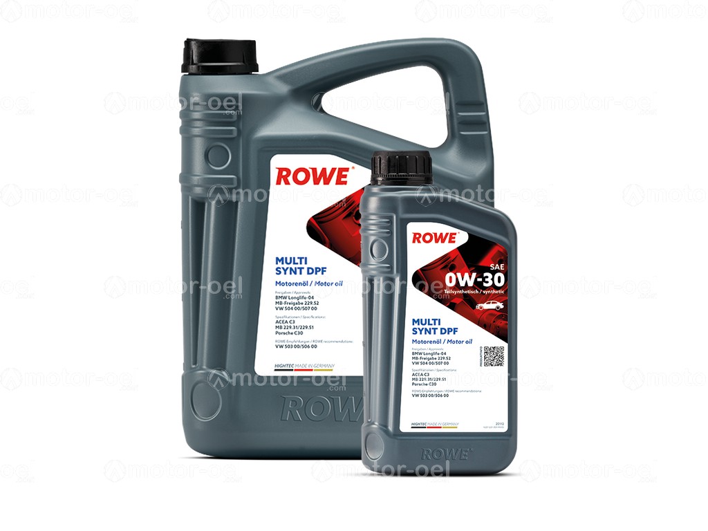 ROWE HIGHTEC MULTI SYNT DPF SAE 0W-30, 6 Liter (5L+1L), 20112