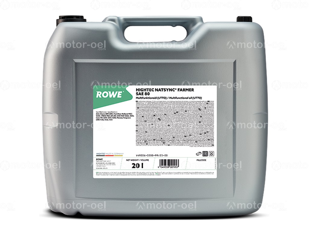 HIGHTEC NATSYNC® FARMER SAE 80 20 Ltr.