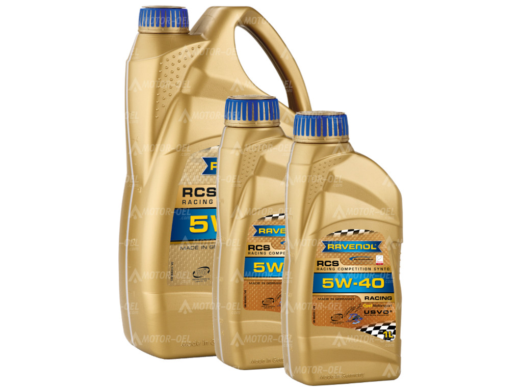 RAVENOL RCS Racing Competition Synto SAE 5W-40 7 Liter (5L+2L) 1141090