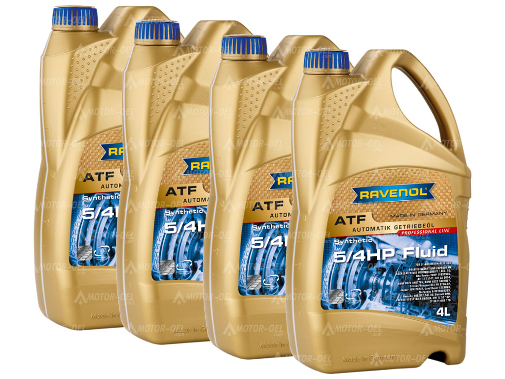RAVENOL ATF 5/4 HP Fluid 16 (4x4) Ltr.  RAVENOL ATF 5/4 HP Fluid 16 (4x4) Ltr.