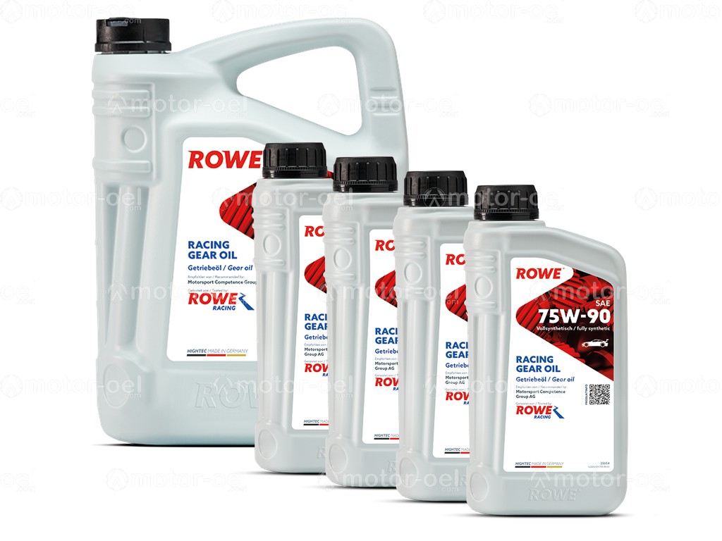ROWE HIGHTEC RACING GEAR OIL SAE 75W-90, 9 Liter (5L+4L), 25054