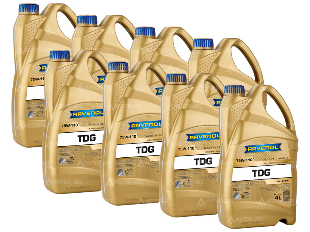 RAVENOL TDG 75W-110 Getriebeöl, 32 Liter (8x4L), 1221109