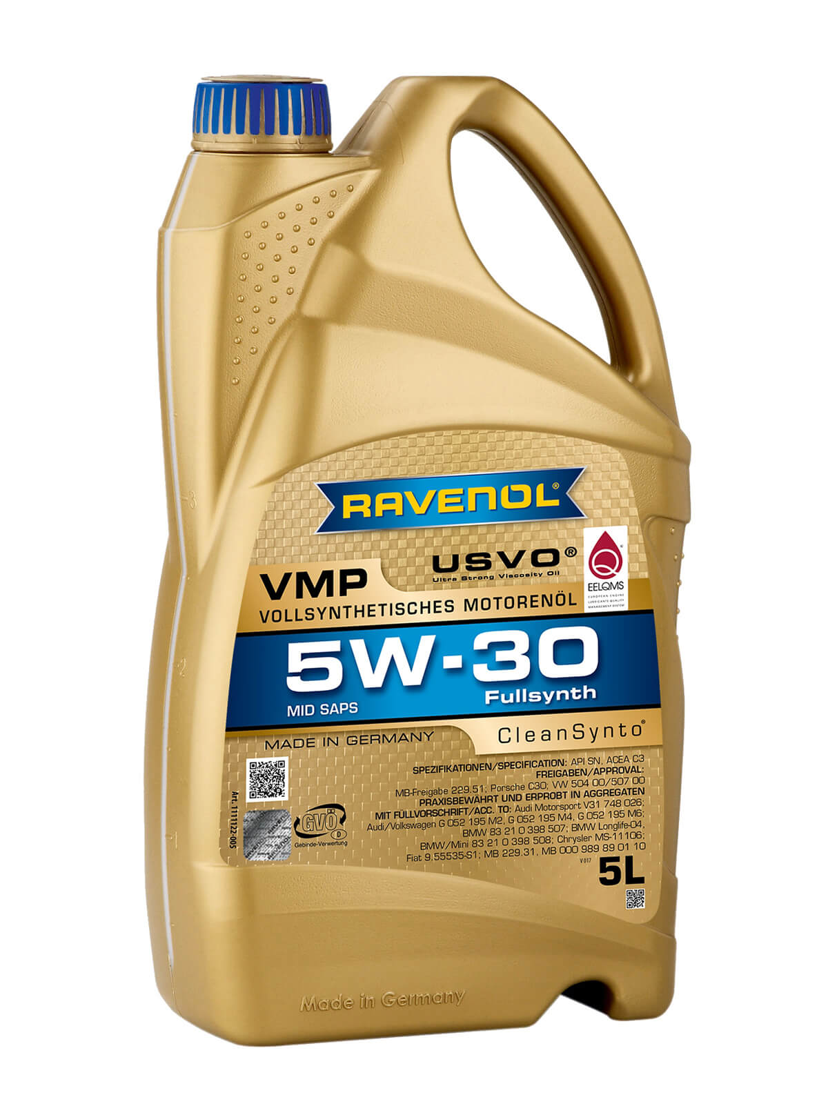 5 Liter RAVENOL VMP SAE 5W-30, 1111122