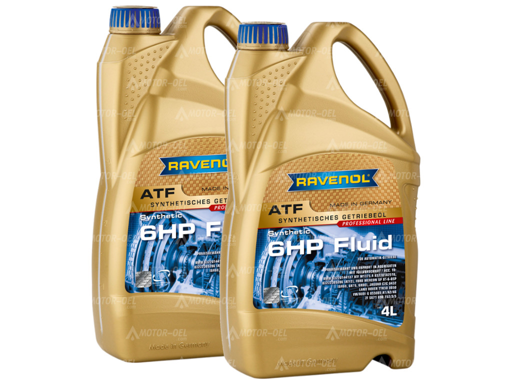 RAVENOL ATF 6HP Fluid 8 (2x4) Ltr. RAVENOL ATF 6HP Fluid 8 (2x4) Ltr.