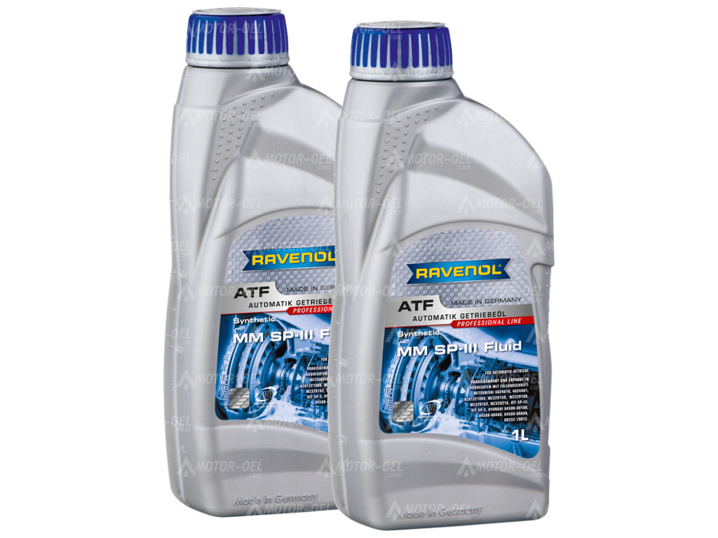 RAVENOL ATF MM SP-III Fluid 2 (2x1) Ltr. RAVENOL ATF MM SP-III Fluid 2 (2x1) Ltr.