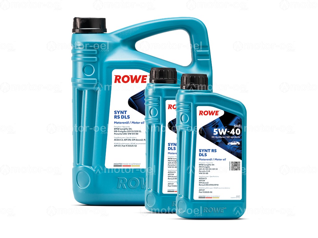 7 Liter (5L+2L) ROWE HIGHTEC SYNT RS DLS SAE 5W-40, 20307
