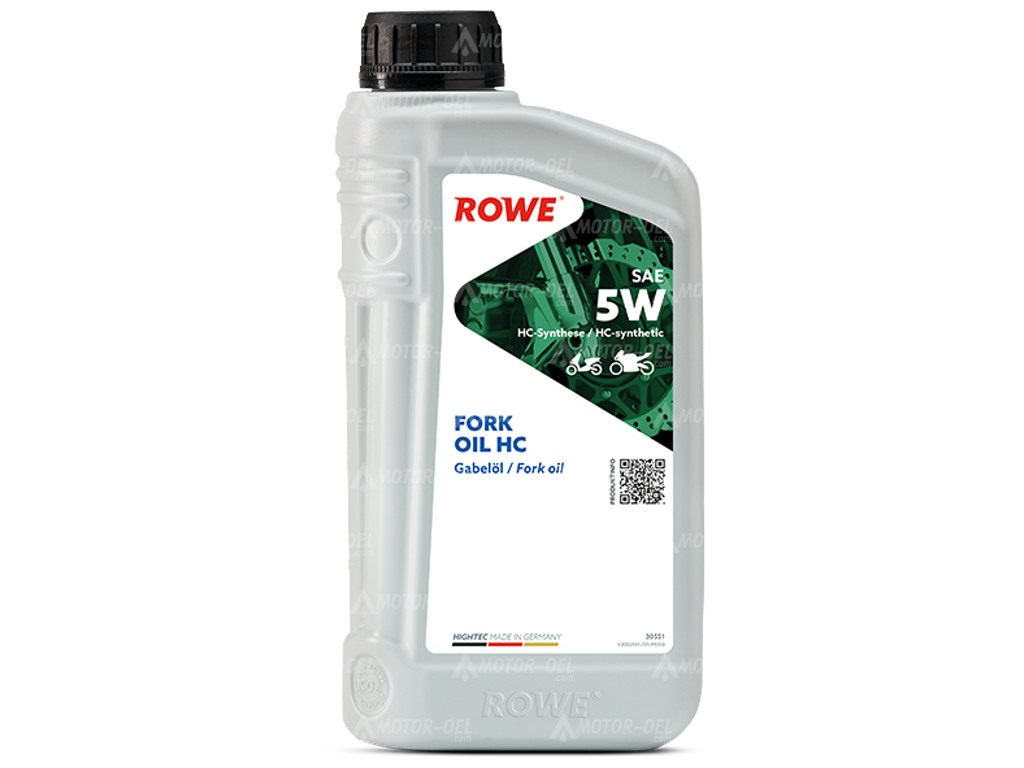 ROWE HIGHTEC FORK OIL 5W HC, 1 Liter, 30551