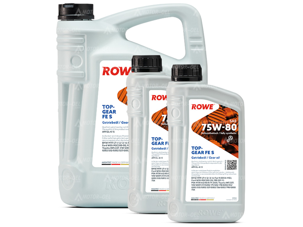 ROWE HIGHTEC TOPGEAR FE SAE 75W-80 S, 7 Liter (5L+2L), 25066