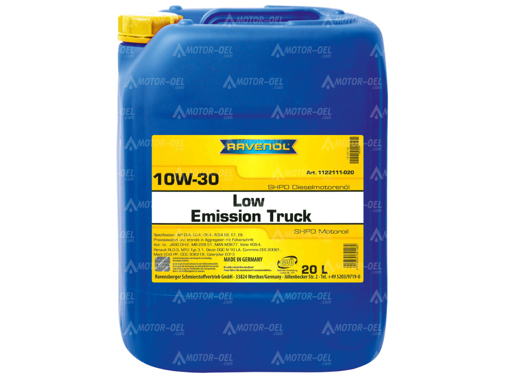RAVENOL Low Emission Truck SAE 10W-30  20 Ltr. RAVENOL Low Emission Truck SAE 10W-30  20 Ltr.