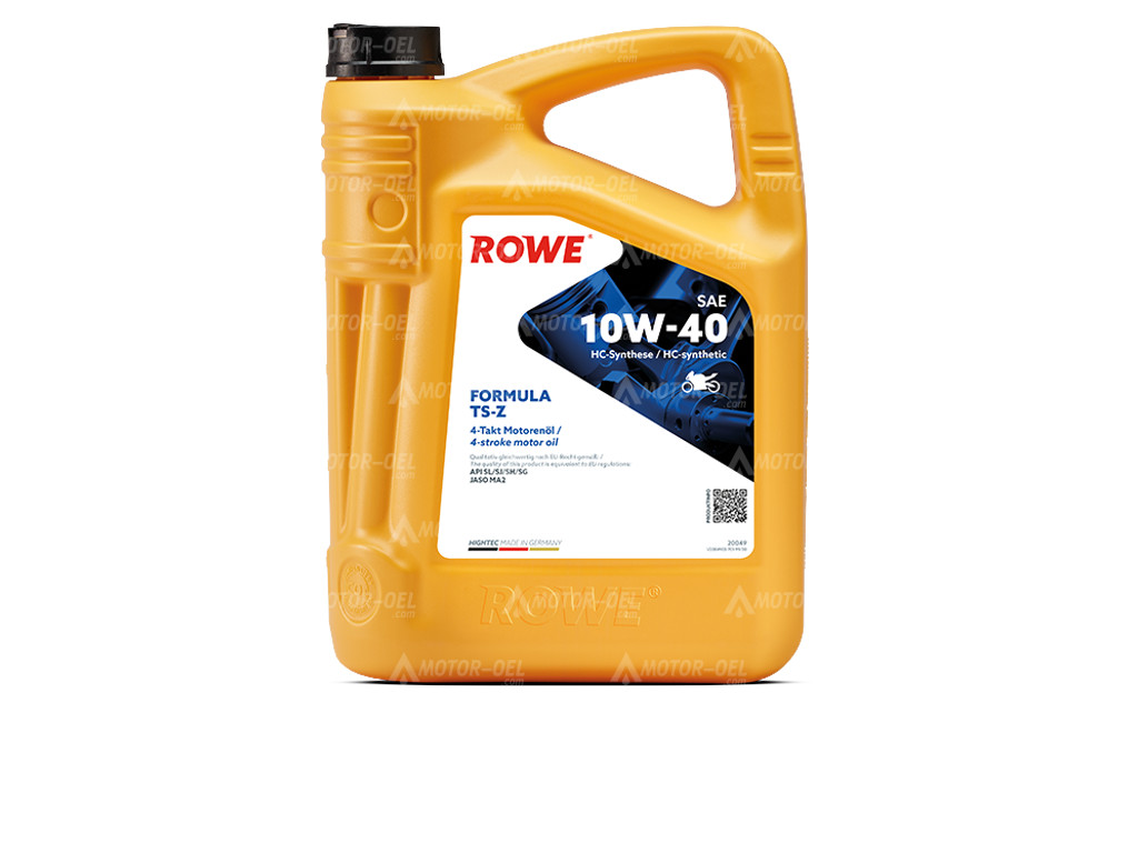 6 Liter (5L+1L) ROWE HIGHTEC FORMULA SAE 10W-40 TS-Z, 20049